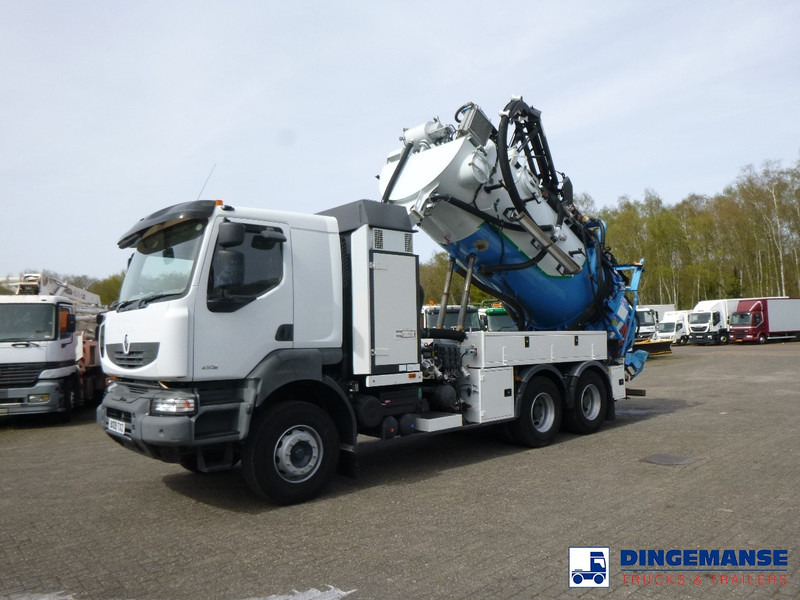 Vacuum truck Renault Kerax 450 dxi 6x4 RHD Rivard vacuum tank 11.9 m3: picture 6