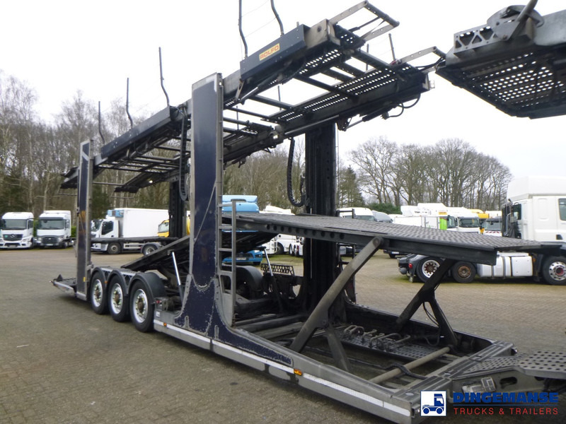 Autotransporter truck Scania P 410 6x2 RHD Rolfo car transporter: picture 10