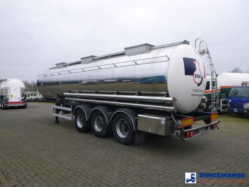 Van Hool Chemical tank inox 30 m3 / 3 comp - Tank semi-trailer: picture 3 Van Hool Chemical tank inox 30 m3 / 3 comp - Tank semi-trailer: picture 3