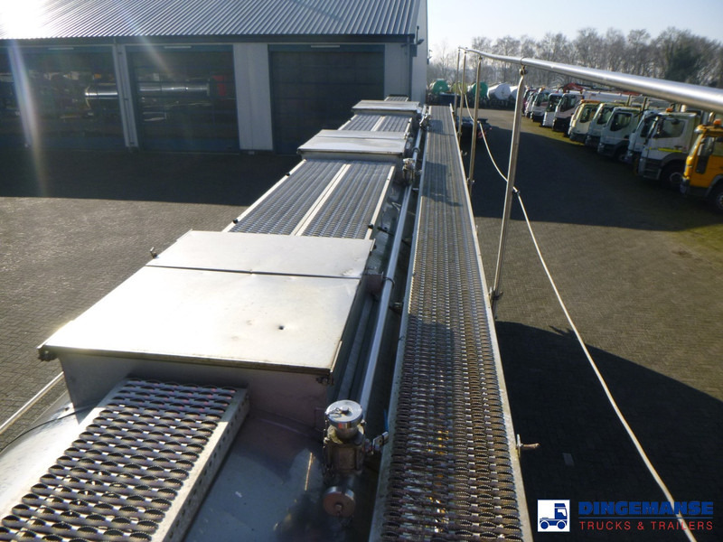 Tank semi-trailer Van Hool Chemical tank inox 30 m3 / 3 comp: picture 17