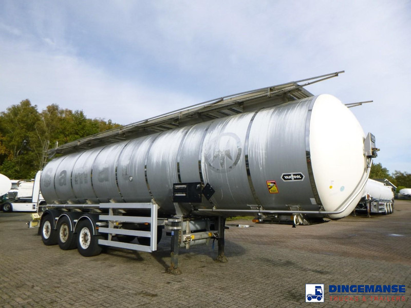 Van Hool Chemical tank inox L4BH 37.5 m3 / 1 comp - Tank semi-trailer: picture 2 Van Hool Chemical tank inox L4BH 37.5 m3 / 1 comp - Tank semi-trailer: picture 2
