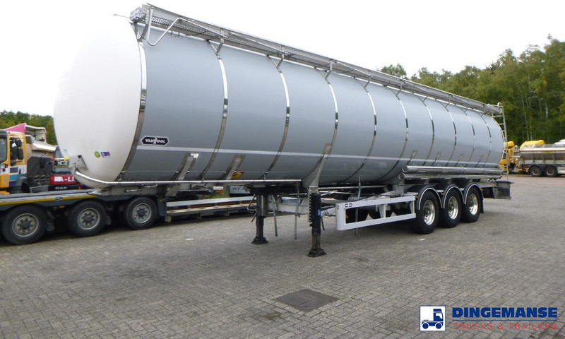 Van Hool Food tank inox 62 m3 / 3 comp - Tank semi-trailer: picture 1 Van Hool Food tank inox 62 m3 / 3 comp - Tank semi-trailer: picture 1