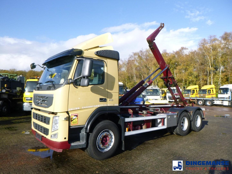 Volvo FM 410 6x2 Euro 5 AJK container hook 20t - Hook lift truck: picture 1 Volvo FM 410 6x2 Euro 5 AJK container hook 20t - Hook lift truck: picture 1
