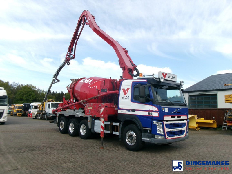 Volvo FM 420 8X4 Cifa MK25H concrete pump 25 m / mixer 7 m3 - Concrete pump truck: picture 2 Volvo FM 420 8X4 Cifa MK25H concrete pump 25 m / mixer 7 m3 - Concrete pump truck: picture 2