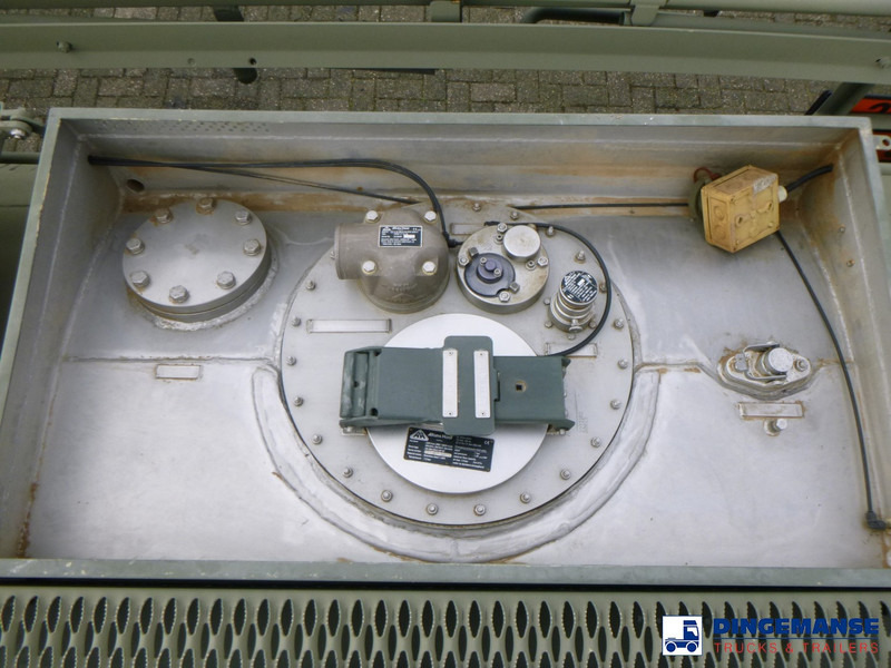 Storage tank WEW (Westerwälder Eisenwerk) Fuel (kerosene, diesel) tank container 20 ft. inox 10 m3 / 1 comp + pump: picture 18