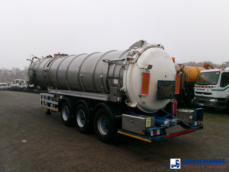 WHALE Vacuum tank inox 30 m3 / 1 comp + pump - Tank semi-trailer: picture 4 WHALE Vacuum tank inox 30 m3 / 1 comp + pump - Tank semi-trailer: picture 4