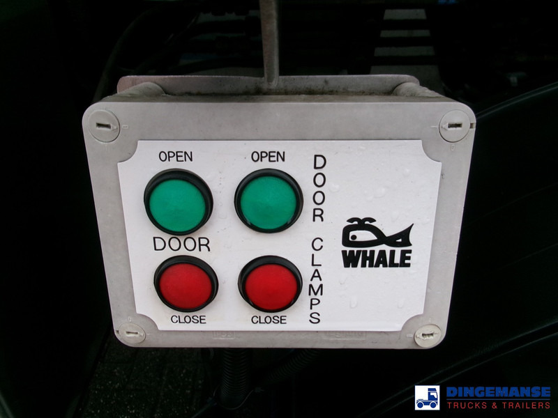 Tank semi-trailer WHALE Vacuum tank inox 30 m3 / 1 comp + pump: picture 10