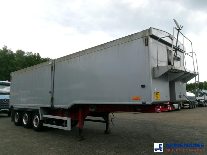 WILCOX Tipper trailer alu 52 m3 + tarpaulin - Tipper semi-trailer: picture 2 WILCOX Tipper trailer alu 52 m3 + tarpaulin - Tipper semi-trailer: picture 2