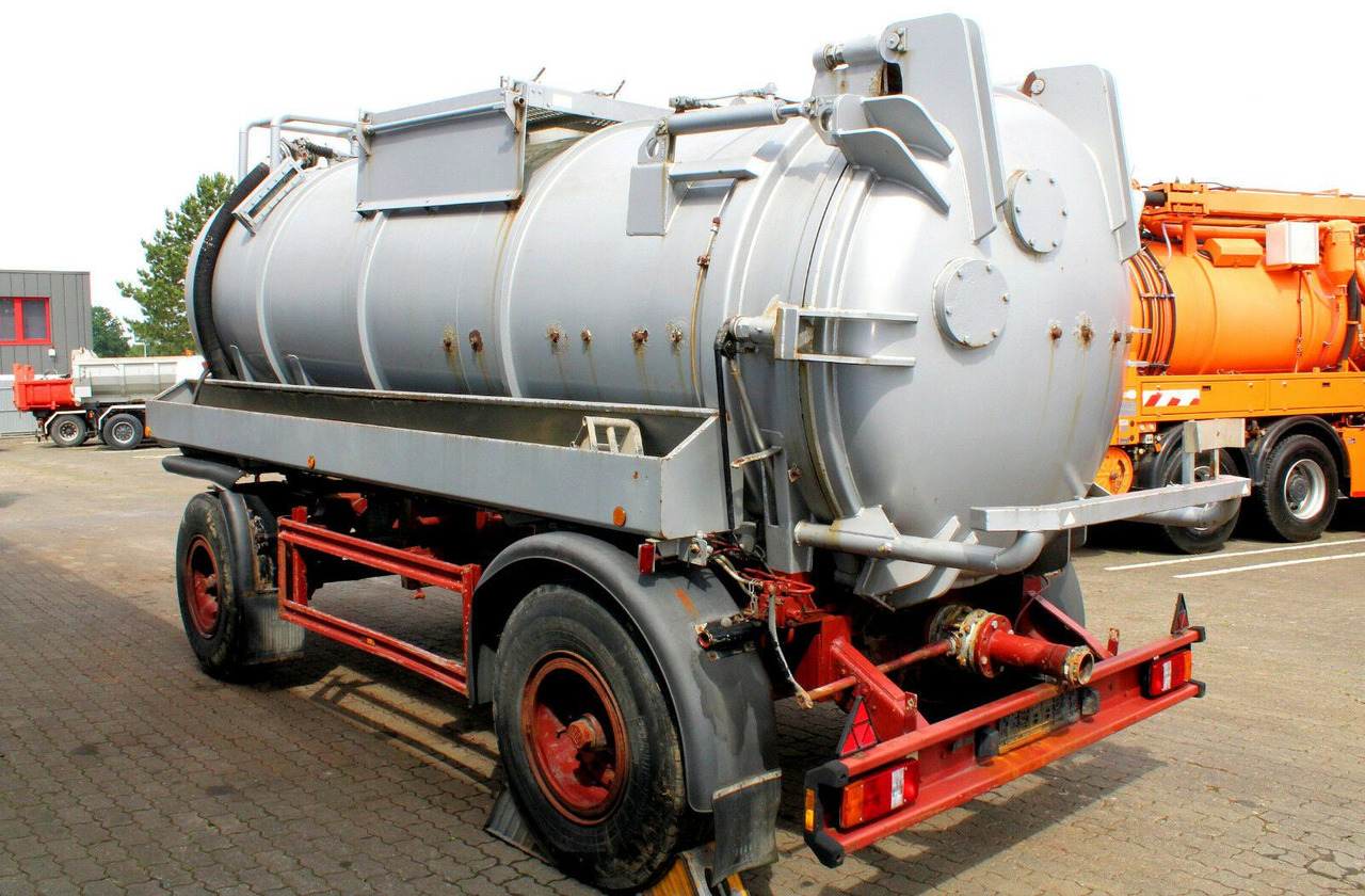 2-Achs Haller 12m³ Saug u. Druck Anhänger Ex-ADR - Tank trailer: picture 3 2-Achs Haller 12m³ Saug u. Druck Anhänger Ex-ADR - Tank trailer: picture 3