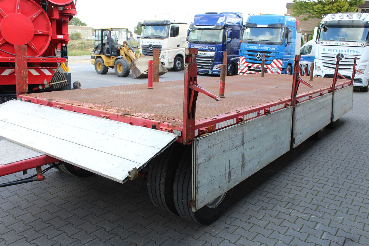 Low loader trailer 3-Achs ZORZI Pritschen-Anhänger Plateau-Rolle: picture 6