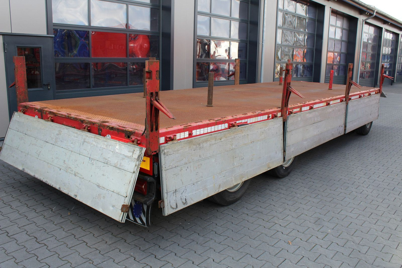 Low loader trailer 3-Achs ZORZI Pritschen-Anhänger Plateau-Rolle: picture 8