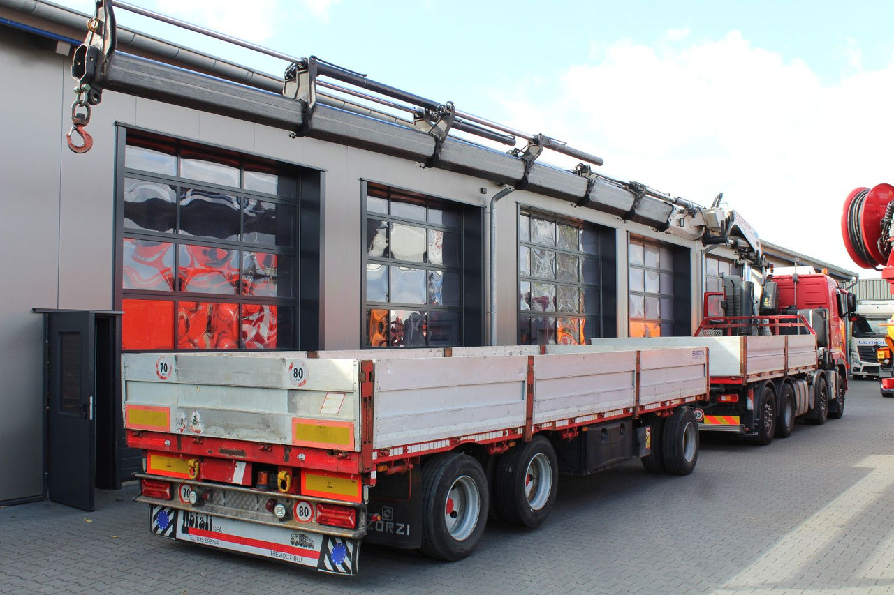 Low loader trailer 3-Achs ZORZI Pritschen-Anhänger Plateau-Rolle: picture 11