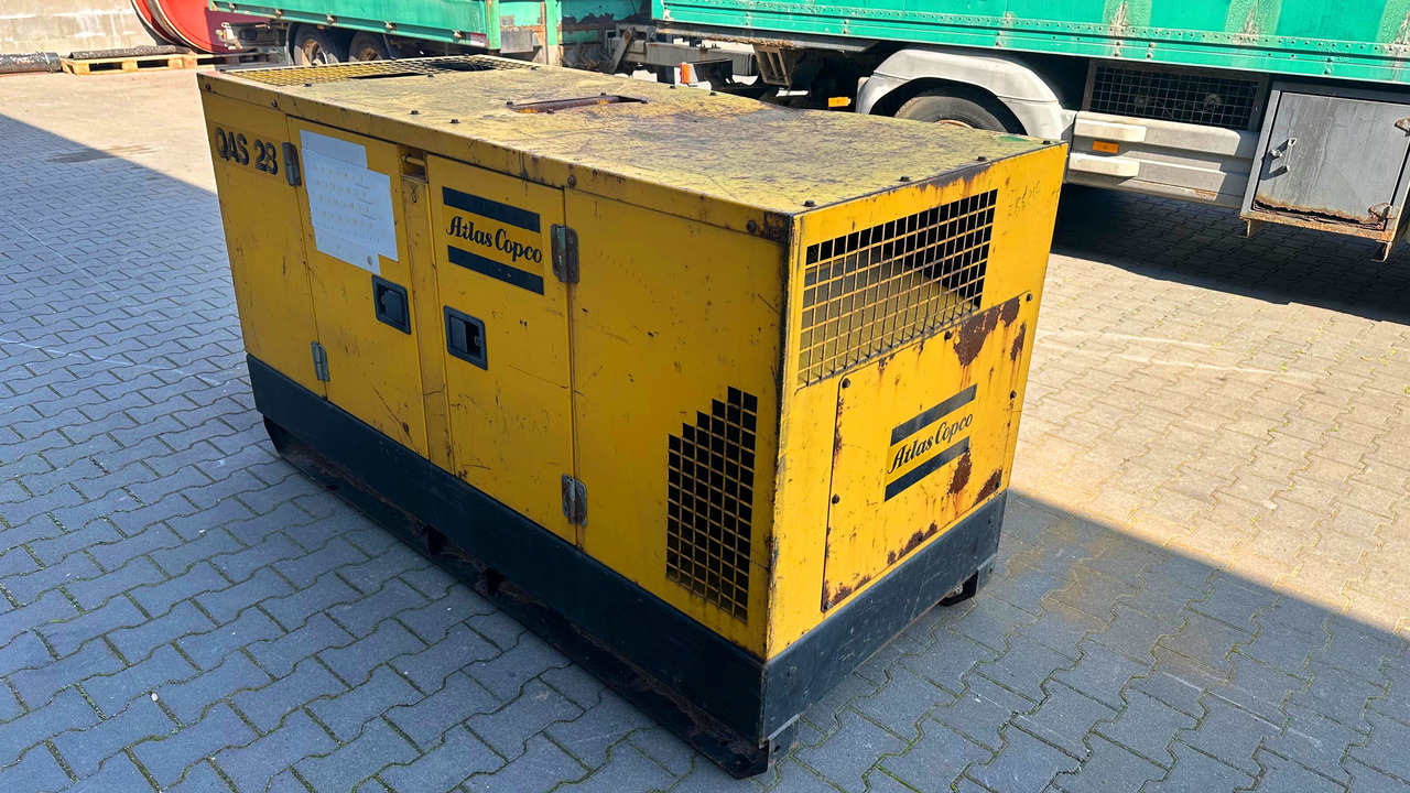 ATLAS Copco QAS 28 Yds BJ 1996 Elektro Stromgenerator Stromaggregat Notstrom - Generator set: picture 4 ATLAS Copco QAS 28 Yds BJ 1996 Elektro Stromgenerator Stromaggregat Notstrom - Generator set: picture 4