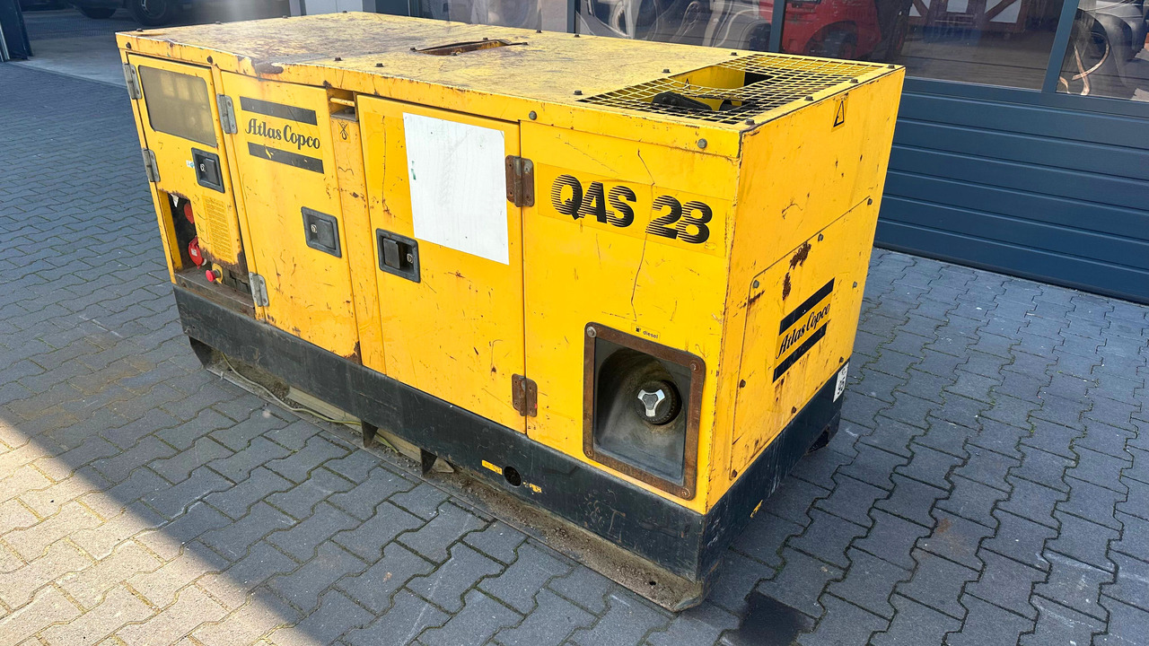 ATLAS Copco QAS 28 Yds BJ 1996 Elektro Stromgenerator Stromaggregat Notstrom - Generator set: picture 2 ATLAS Copco QAS 28 Yds BJ 1996 Elektro Stromgenerator Stromaggregat Notstrom - Generator set: picture 2