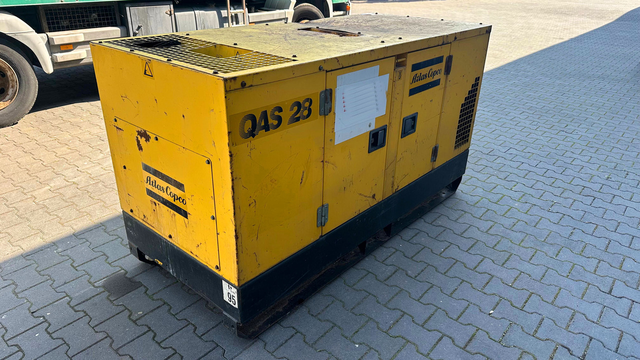 ATLAS Copco QAS 28 Yds BJ 1996 Elektro Stromgenerator Stromaggregat Notstrom - Generator set: picture 3 ATLAS Copco QAS 28 Yds BJ 1996 Elektro Stromgenerator Stromaggregat Notstrom - Generator set: picture 3