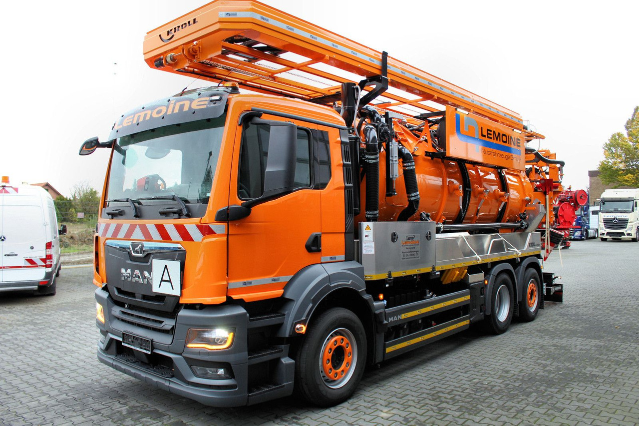 MAN TGS 26.480 6x2 Kroll 13m³ WRG Wasserrückgewinner - Vacuum truck: picture 3 MAN TGS 26.480 6x2 Kroll 13m³ WRG Wasserrückgewinner - Vacuum truck: picture 3