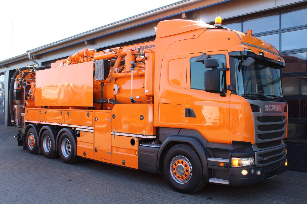 Scania R450 8x4 Kroll 19m³ Wasserrückgewinner Kombi-HD - Vacuum truck: picture 2 Scania R450 8x4 Kroll 19m³ Wasserrückgewinner Kombi-HD - Vacuum truck: picture 2