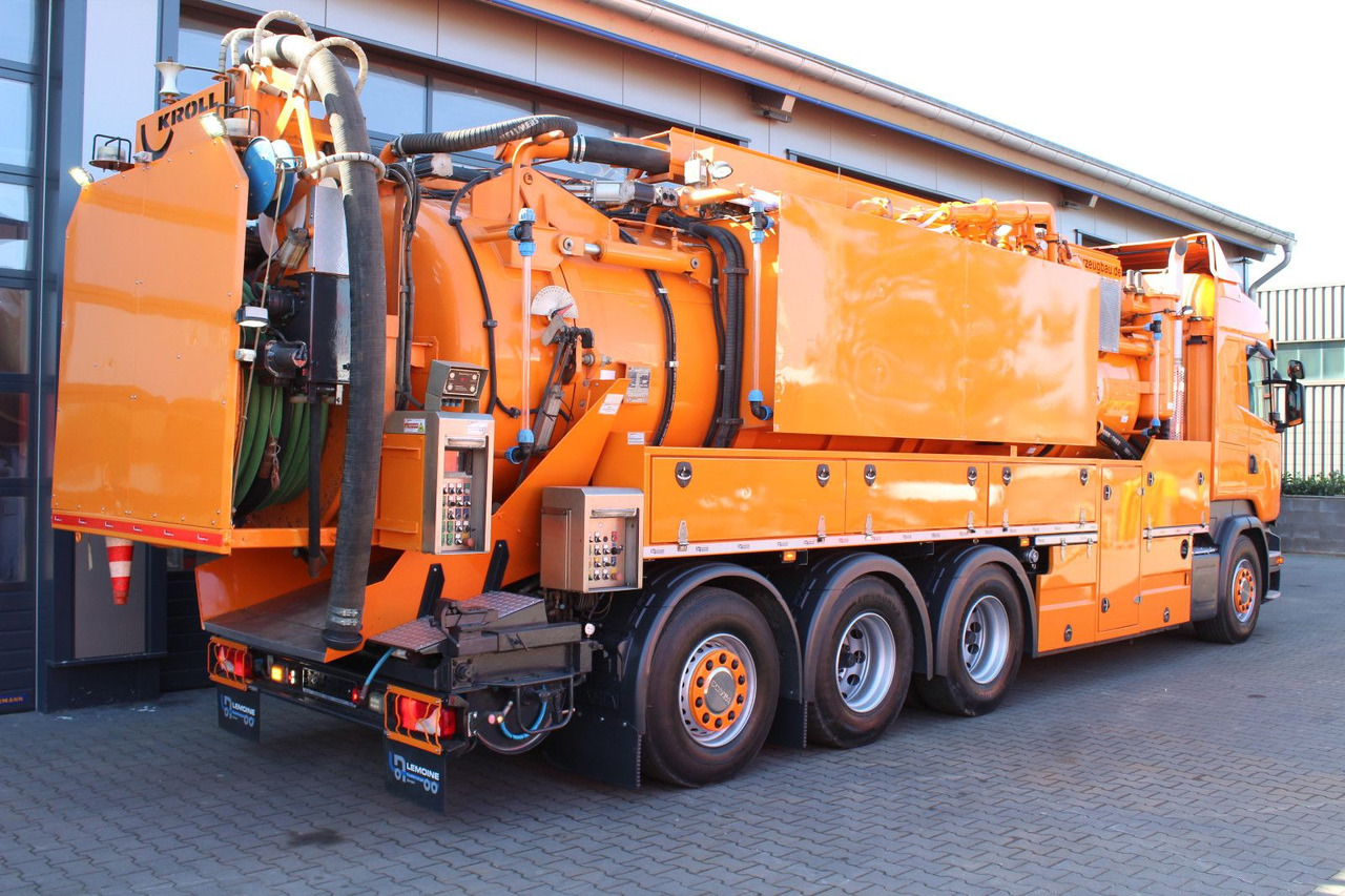 Scania R450 8x4 Kroll 19m³ Wasserrückgewinner Kombi-HD - Vacuum truck: picture 3 Scania R450 8x4 Kroll 19m³ Wasserrückgewinner Kombi-HD - Vacuum truck: picture 3