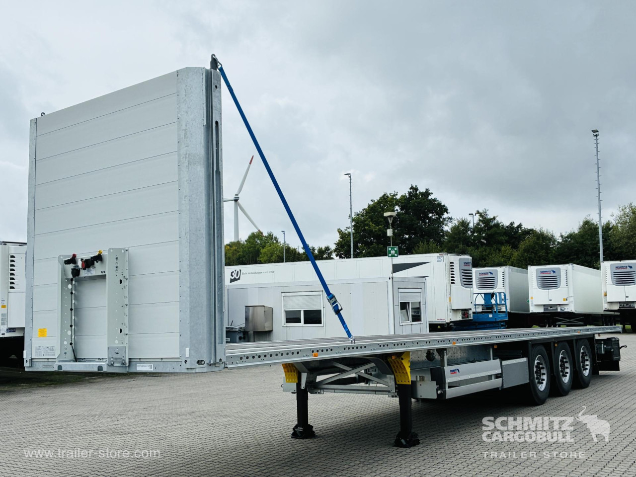 SCHMITZ Auflieger Plateau Standard - Dropside/ Flatbed semi-trailer: picture 1 SCHMITZ Auflieger Plateau Standard - Dropside/ Flatbed semi-trailer: picture 1