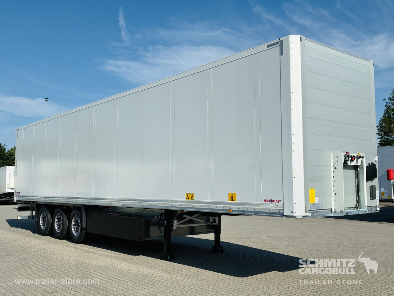 SCHMITZ Auflieger Trockenfrachtkoffer Standard Double deck - Closed box semi-trailer: picture 1 SCHMITZ Auflieger Trockenfrachtkoffer Standard Double deck - Closed box semi-trailer: picture 1