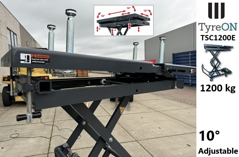 Workshop equipment TSC1200E mobile EV battery lifting table - Mobile lifting table for engines, gearboxes, EV battery packs, transmissions andvehicle components - 230V mobile scissor lift table - 1200 kg - H192 c: picture 8 Workshop equipment TSC1200E mobile EV battery lifting table - Mobile lifting table for engines, gearboxes, EV battery packs, transmissions andvehicle components - 230V mobile scissor lift table - 1200 kg - H192 c: picture 8