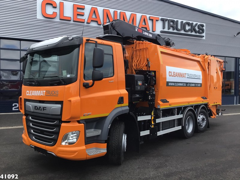 DAF FAN CF 340 Hiab 23 ton/meter laadkraan Welvaarts weighing system - Garbage truck: picture 1 DAF FAN CF 340 Hiab 23 ton/meter laadkraan Welvaarts weighing system - Garbage truck: picture 1