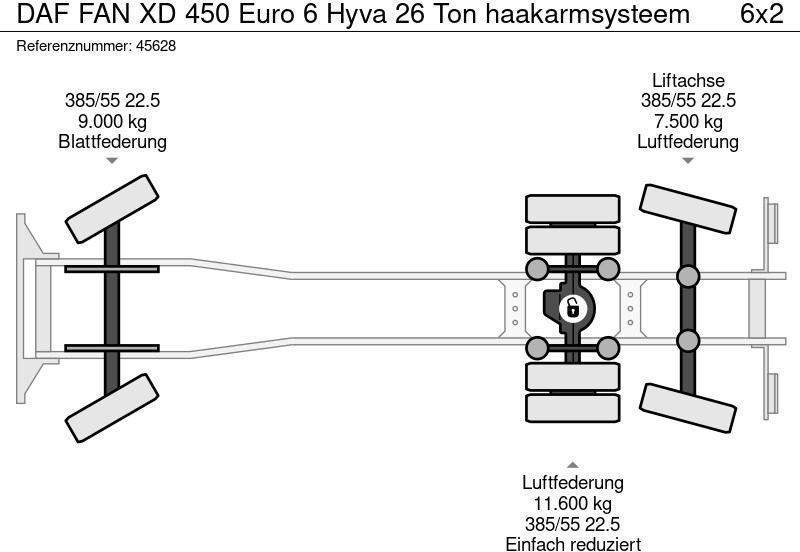 DAF FAN XD 450 Euro 6 Hyva 26 Ton haakarmsysteem leasing DAF FAN XD 450 Euro 6 Hyva 26 Ton haakarmsysteem: picture 20 DAF FAN XD 450 Euro 6 Hyva 26 Ton haakarmsysteem leasing DAF FAN XD 450 Euro 6 Hyva 26 Ton haakarmsysteem: picture 20
