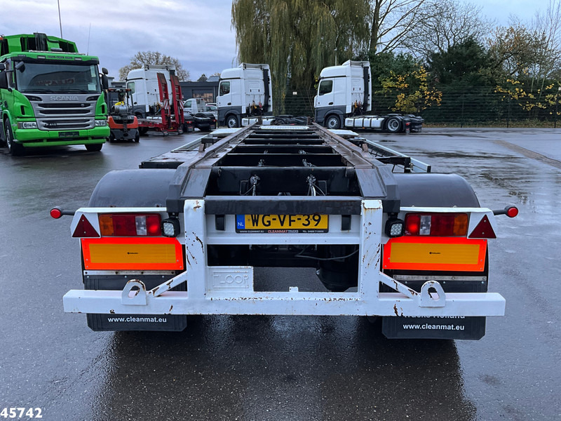 Floor 2-assige container aanhangwagen - Container transporter/ Swap body trailer: picture 3 Floor 2-assige container aanhangwagen - Container transporter/ Swap body trailer: picture 3