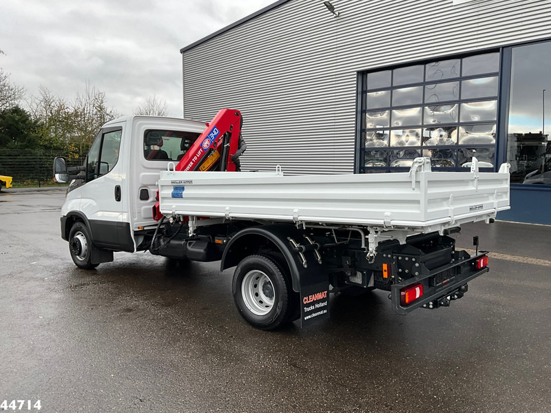 Tipper, Crane truck Iveco Daily 72C18 HMF laadkraan 3,4 Tonmeter laadkraan + Meiller 3-zijdige kipper New & Unused!!: picture 10