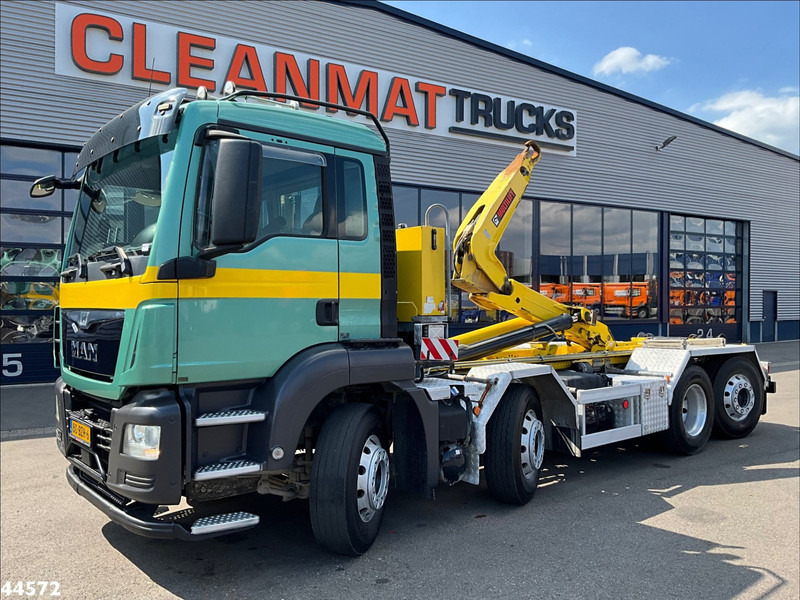 MAN TGS 35.440 8x2 Euro 6 Multilift 26 Ton haakarmsysteem - Hook lift truck: picture 1 MAN TGS 35.440 8x2 Euro 6 Multilift 26 Ton haakarmsysteem - Hook lift truck: picture 1