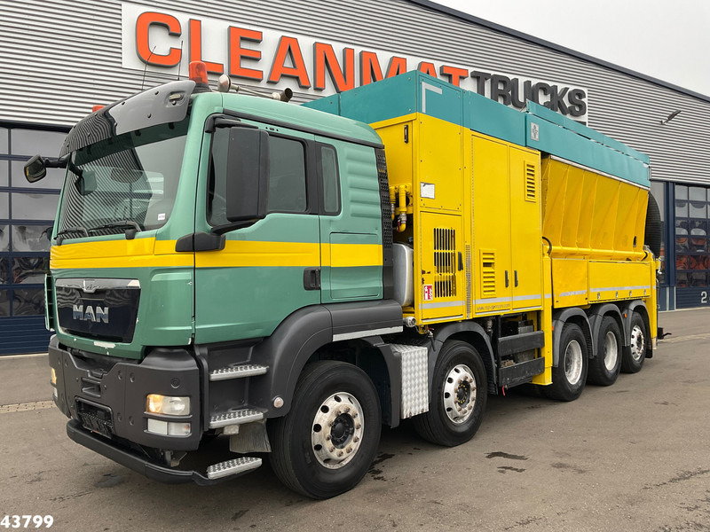 Vacuum truck MAN TGS 35.480 10x4 RSP Tridem Saugbagger 10m³: picture 6