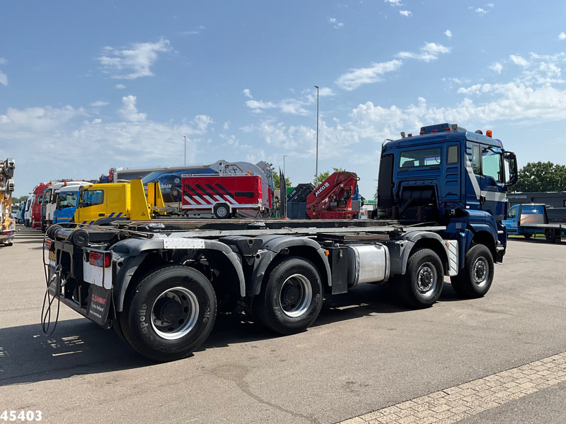 Cable system truck MAN TGS 43.440 8x8 HTS 30 Ton containersysteem + Vossebelt 20m³ container: picture 7