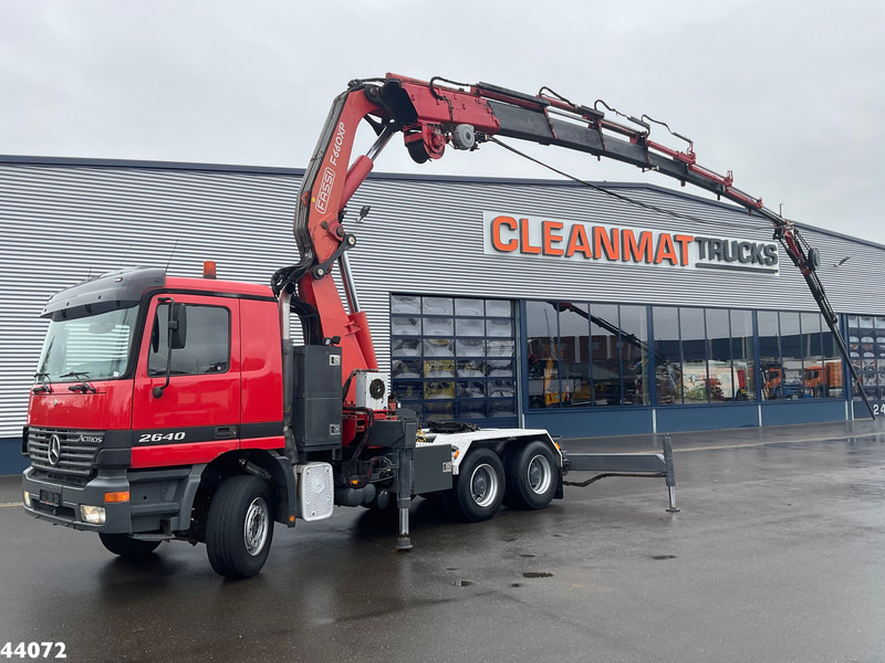 Mercedes-Benz Actros 2640 6x4 Fassi 60 Tonmeter laadkraan + Fly-jib - Crane truck: picture 1 Mercedes-Benz Actros 2640 6x4 Fassi 60 Tonmeter laadkraan + Fly-jib - Crane truck: picture 1