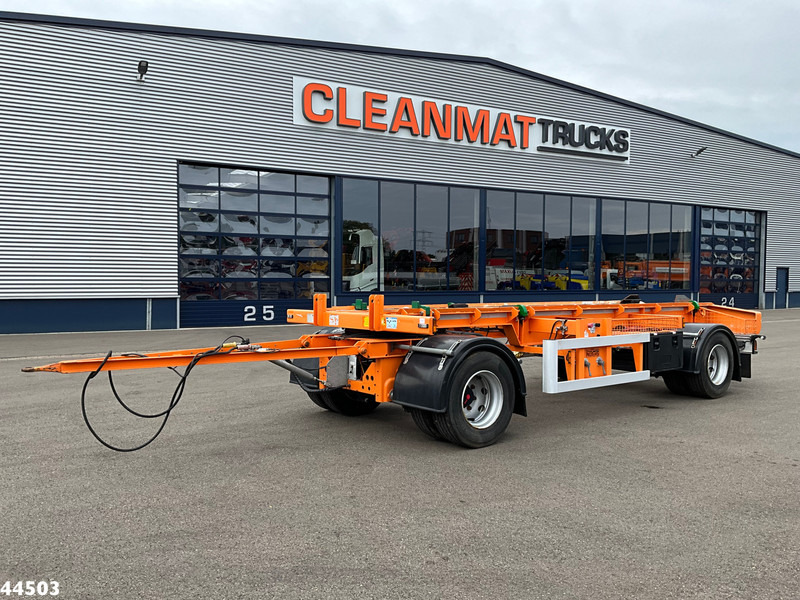 Noyens 2-assige containeraanhangwagen - Container transporter/ Swap body trailer: picture 1 Noyens 2-assige containeraanhangwagen - Container transporter/ Swap body trailer: picture 1