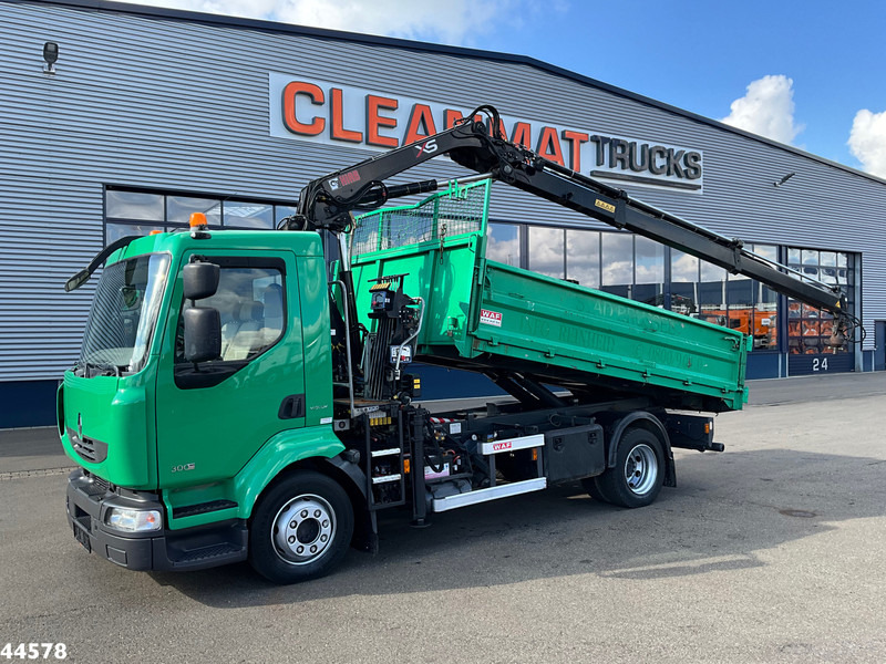 Renault Midlum 300.12 Manual Hiab 8 Tonmeter laadkraan Just 81.549 km! - Tipper, Crane truck: picture 1 Renault Midlum 300.12 Manual Hiab 8 Tonmeter laadkraan Just 81.549 km! - Tipper, Crane truck: picture 1