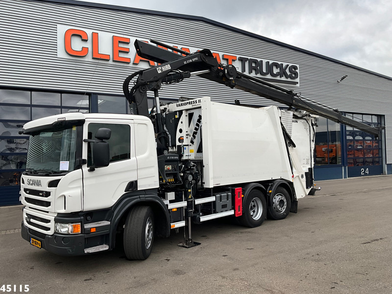 Scania P 250 Euro 6 Hiab 21 Tonmeter laadkraan Just 146.000 km! - Garbage truck: picture 1 Scania P 250 Euro 6 Hiab 21 Tonmeter laadkraan Just 146.000 km! - Garbage truck: picture 1
