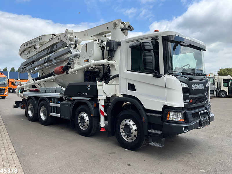 Scania P 450 XT 8x4 Euro 6 Retarder CIFA 7m³ Mixer + Pumi Pump 25 m³ NEW AND UNUSED! - Concrete mixer truck: picture 3 Scania P 450 XT 8x4 Euro 6 Retarder CIFA 7m³ Mixer + Pumi Pump 25 m³ NEW AND UNUSED! - Concrete mixer truck: picture 3