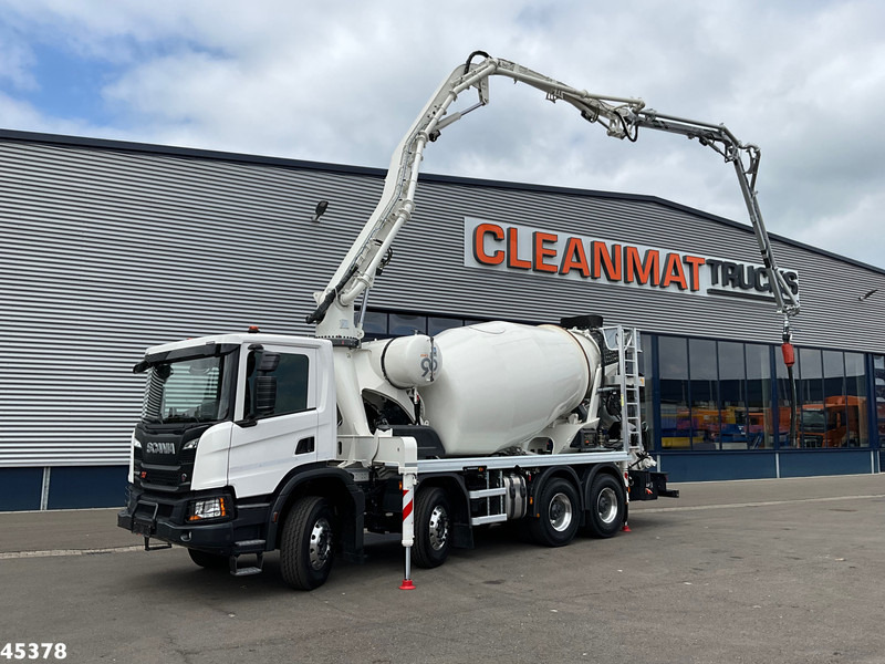 Scania P 450 XT 8x4 Euro 6 Retarder CIFA 7m³ Mixer + Pumi Pump 25 m³ NEW AND UNUSED! - Concrete mixer truck: picture 1 Scania P 450 XT 8x4 Euro 6 Retarder CIFA 7m³ Mixer + Pumi Pump 25 m³ NEW AND UNUSED! - Concrete mixer truck: picture 1