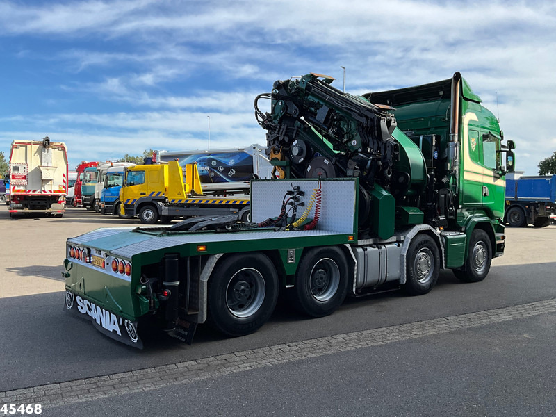 Scania R 490 8x4 Euro 6 Effer 140 Tonmeter laadkraan + Fly-Jib Just 283.508 km - Tractor unit: picture 4 Scania R 490 8x4 Euro 6 Effer 140 Tonmeter laadkraan + Fly-Jib Just 283.508 km - Tractor unit: picture 4