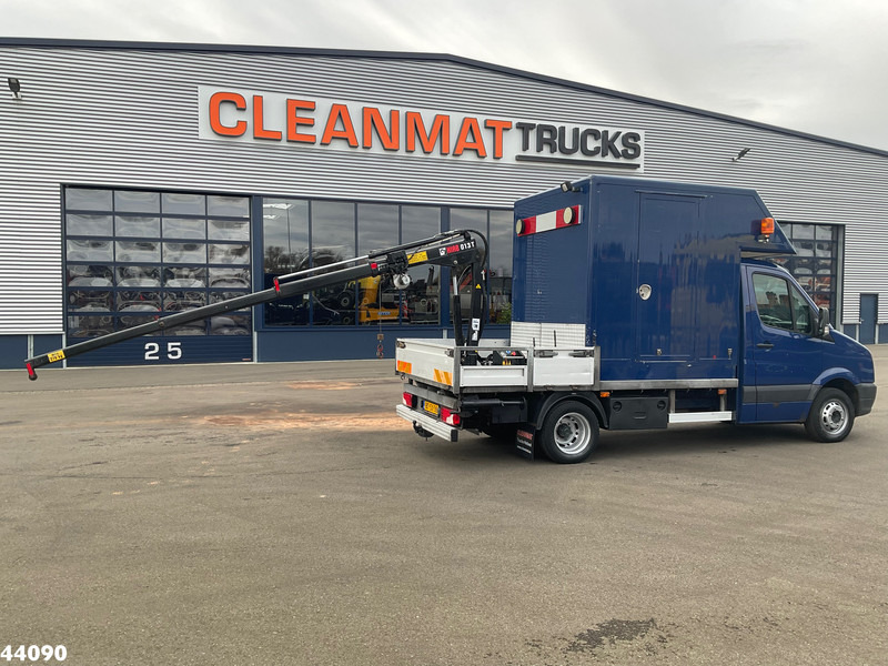 Volkswagen Crafter Servicewagen Hiab 1,3 Tonmeter laadkraan Just 123.645 Km! - Crane truck: picture 1 Volkswagen Crafter Servicewagen Hiab 1,3 Tonmeter laadkraan Just 123.645 Km! - Crane truck: picture 1