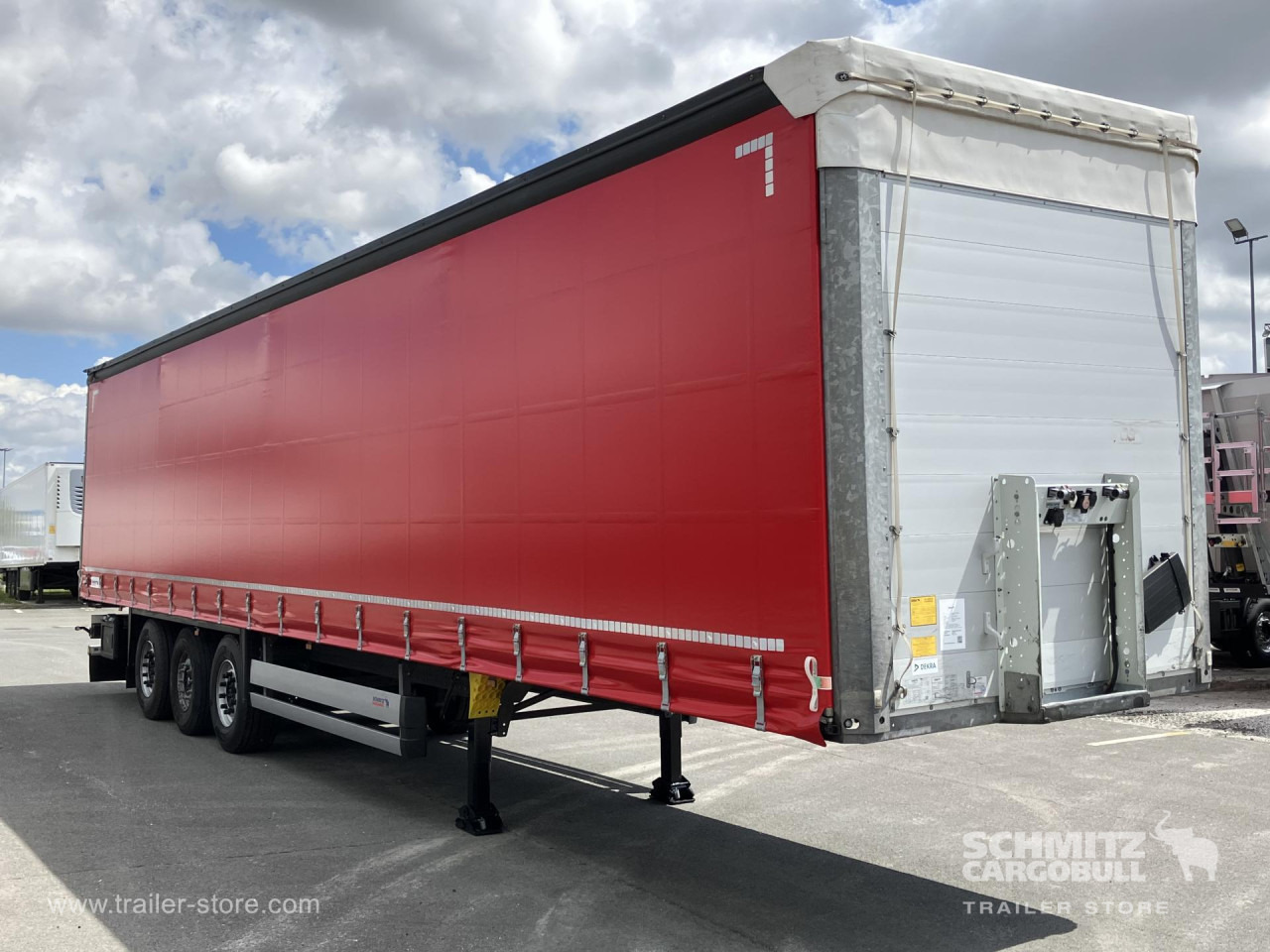 SCHMITZ Auflieger Curtainsider Standard - Curtainsider semi-trailer: picture 1 SCHMITZ Auflieger Curtainsider Standard - Curtainsider semi-trailer: picture 1