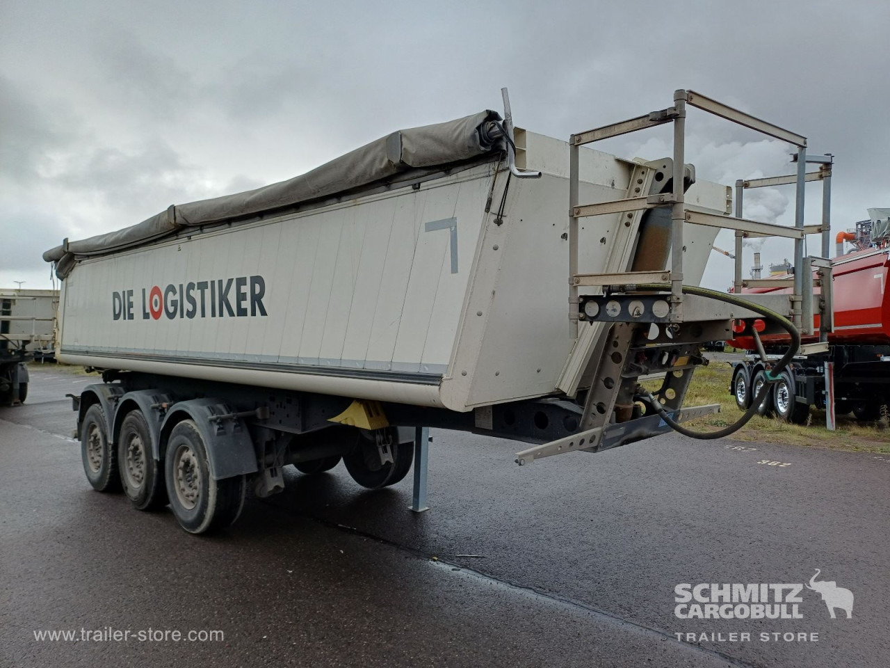SCHMITZ Auflieger Kipper Alukastenmulde 24m³ - Tipper semi-trailer: picture 1 SCHMITZ Auflieger Kipper Alukastenmulde 24m³ - Tipper semi-trailer: picture 1
