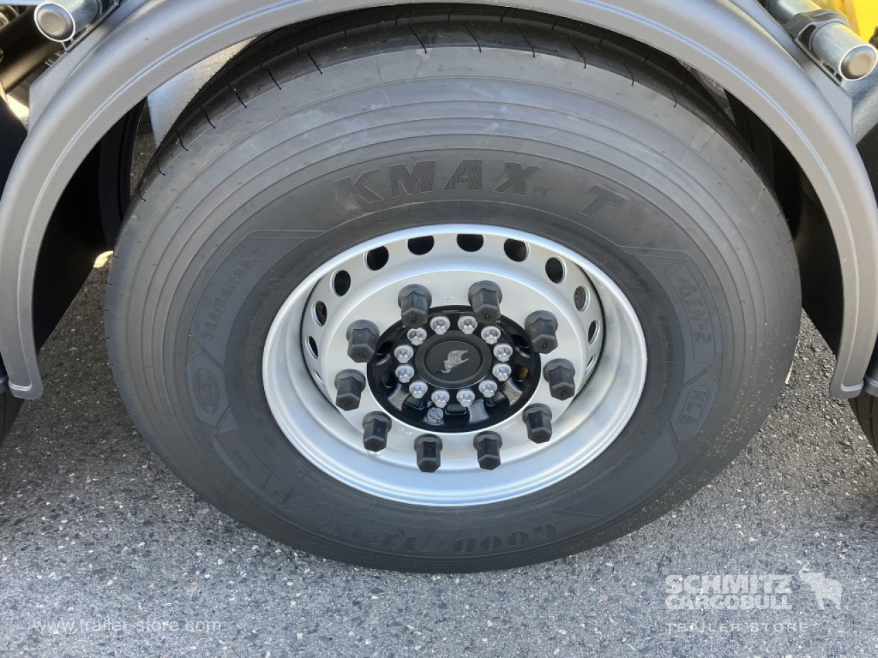 SCHMITZ Auflieger Kipper Alukastenmulde 52m³ - Tipper semi-trailer: picture 2 SCHMITZ Auflieger Kipper Alukastenmulde 52m³ - Tipper semi-trailer: picture 2