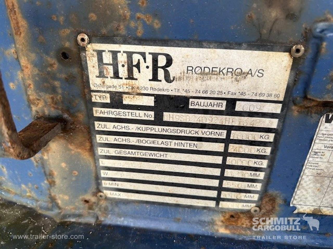 HFR Containerchassis Standard leasing HFR Containerchassis Standard: picture 6