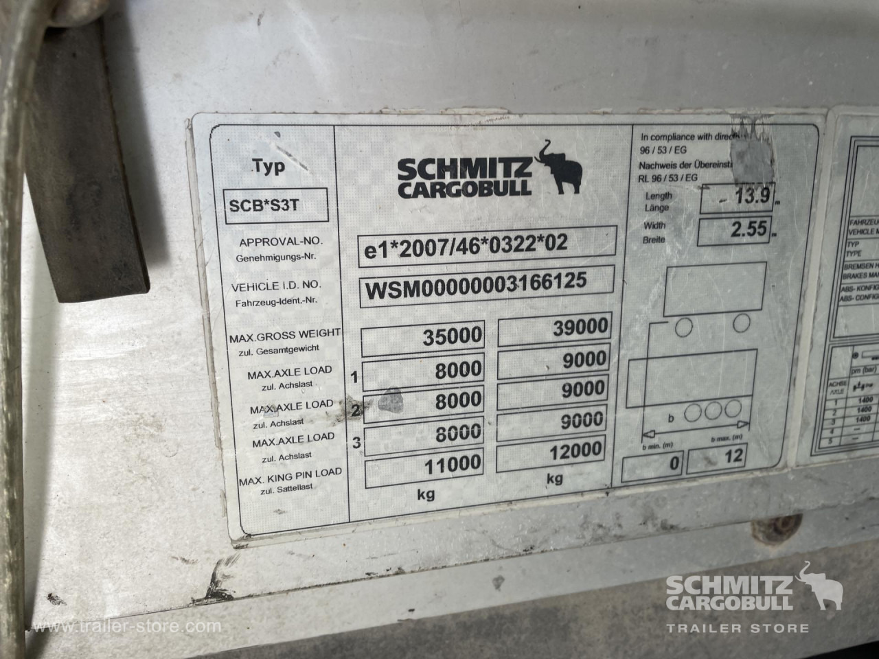 SCHMITZ Semiremolque Lona Mega - Curtainsider semi-trailer: picture 3 SCHMITZ Semiremolque Lona Mega - Curtainsider semi-trailer: picture 3
