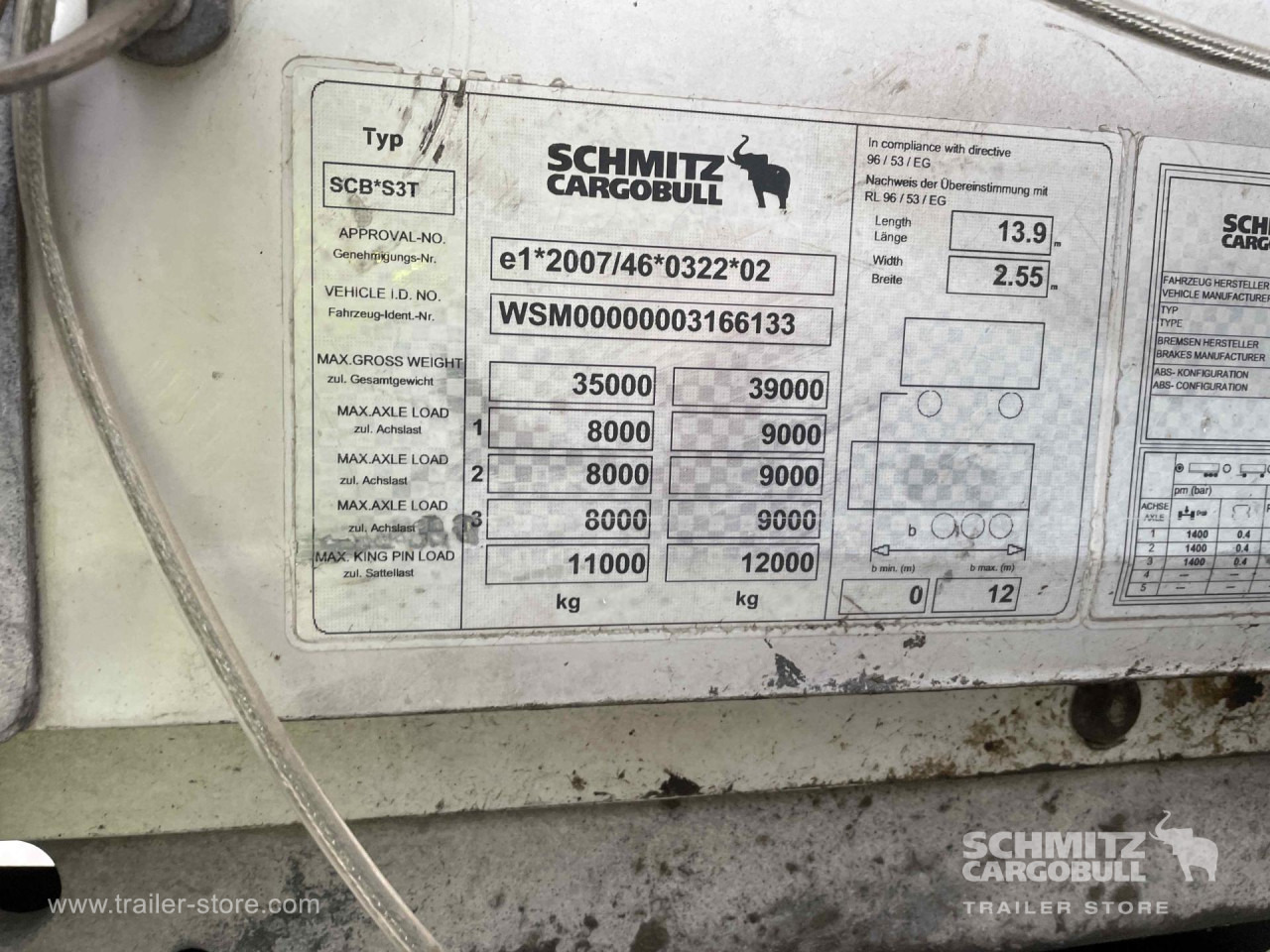 SCHMITZ Semiremolque Lona Mega - Curtainsider semi-trailer: picture 4 SCHMITZ Semiremolque Lona Mega - Curtainsider semi-trailer: picture 4