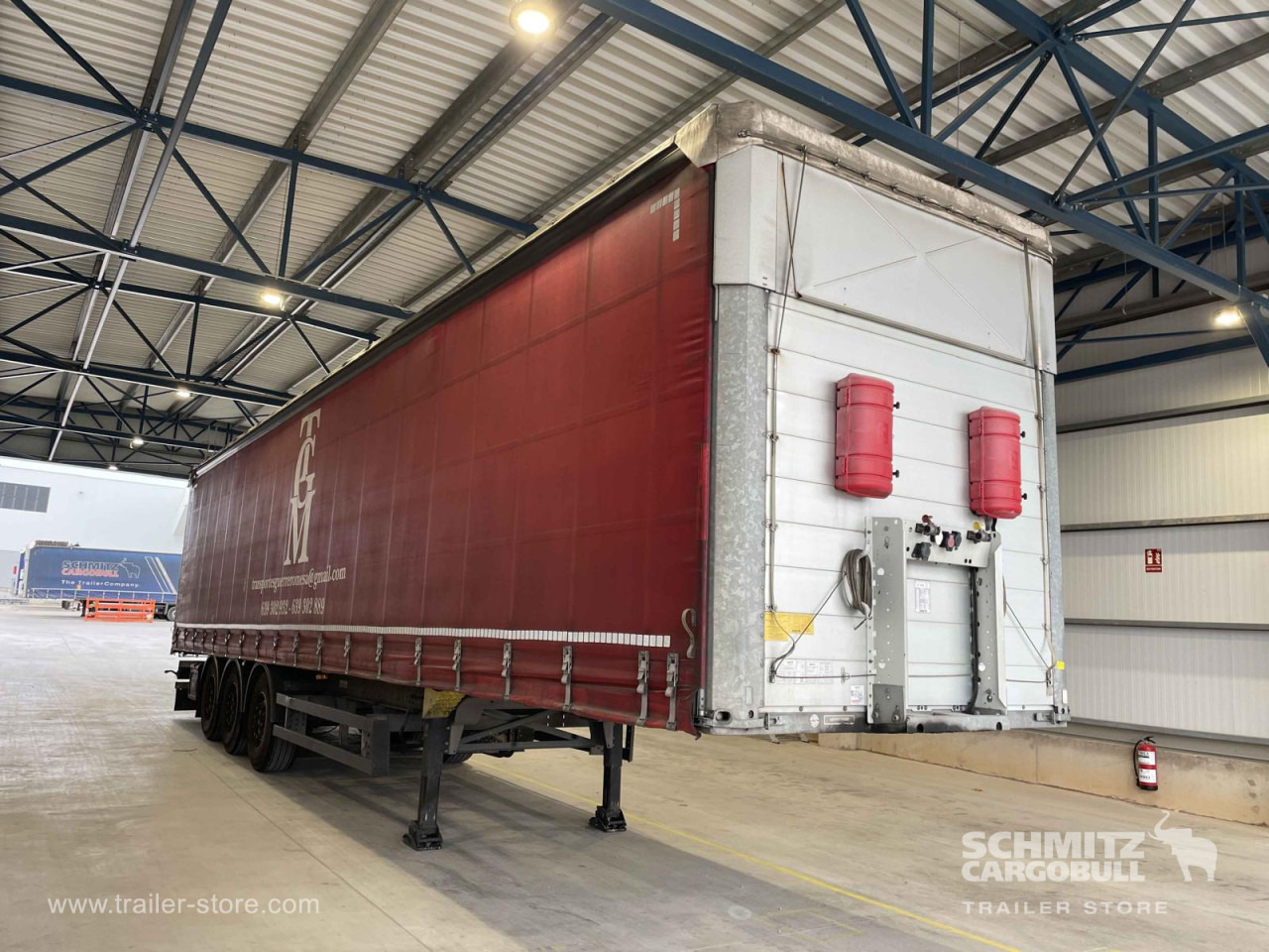 SCHMITZ Semiremolque Lona Porta-bobinas - Curtainsider semi-trailer: picture 1 SCHMITZ Semiremolque Lona Porta-bobinas - Curtainsider semi-trailer: picture 1