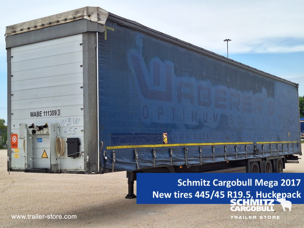 SCHMITZ Curtainsider Mega - Curtainsider semi-trailer: picture 1 SCHMITZ Curtainsider Mega - Curtainsider semi-trailer: picture 1