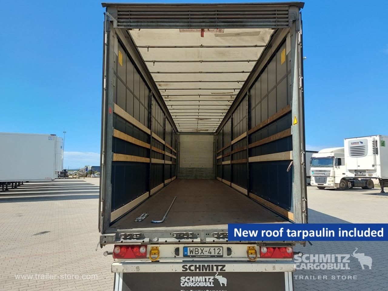 SCHMITZ Curtainsider Mega - Curtainsider semi-trailer: picture 4 SCHMITZ Curtainsider Mega - Curtainsider semi-trailer: picture 4