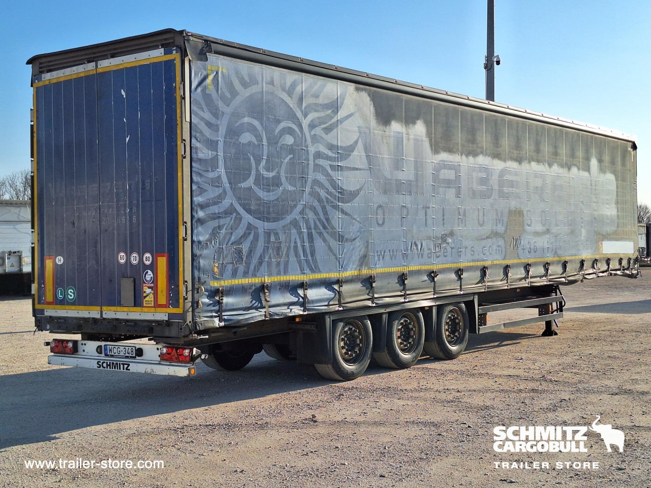 SCHMITZ Tolóponyva Mega - Curtainsider semi-trailer: picture 1 SCHMITZ Tolóponyva Mega - Curtainsider semi-trailer: picture 1